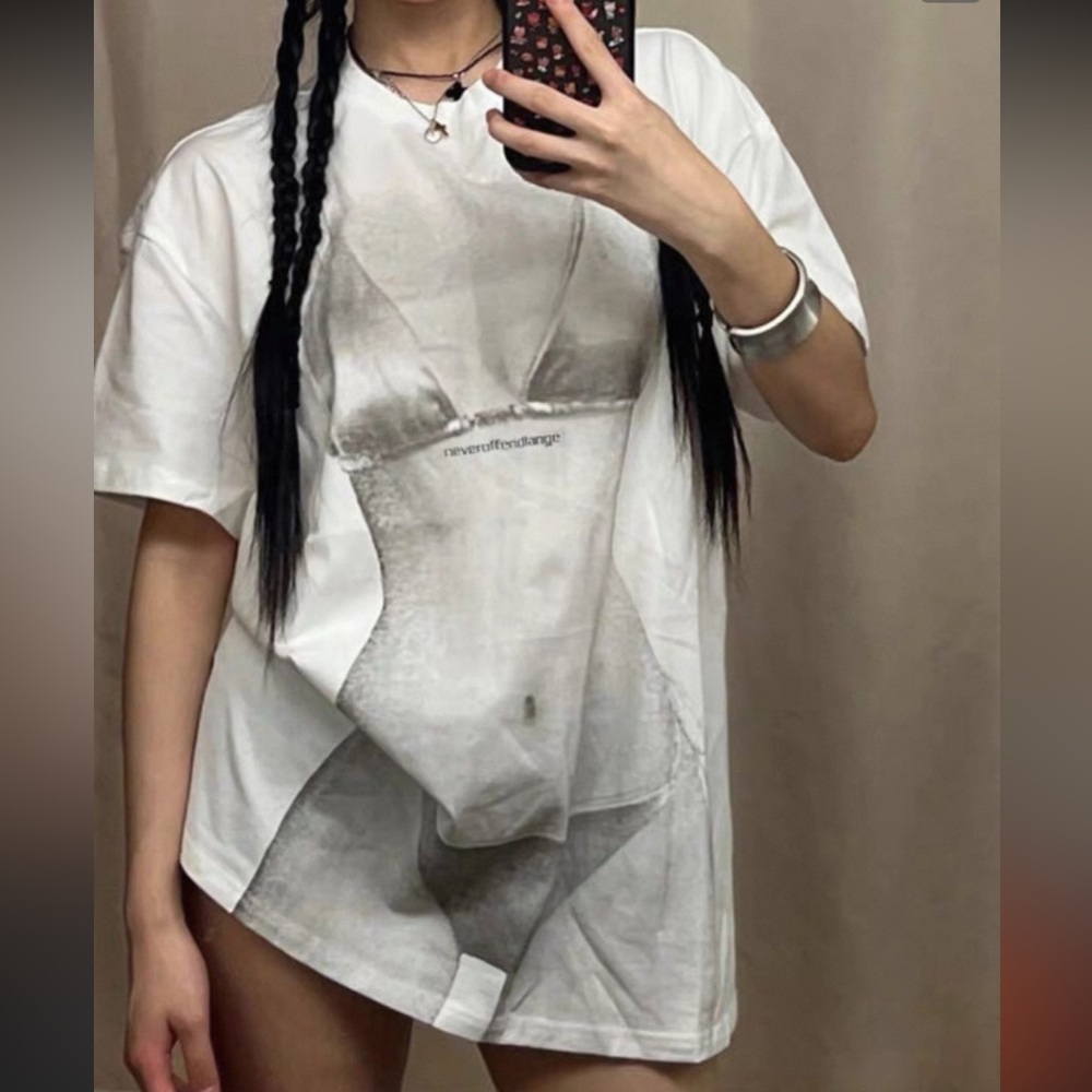 White Graphic T-Shirt